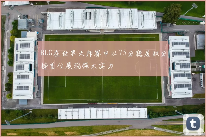 BLG在世界大师赛中以75分稳居积分榜首位展现强大实力